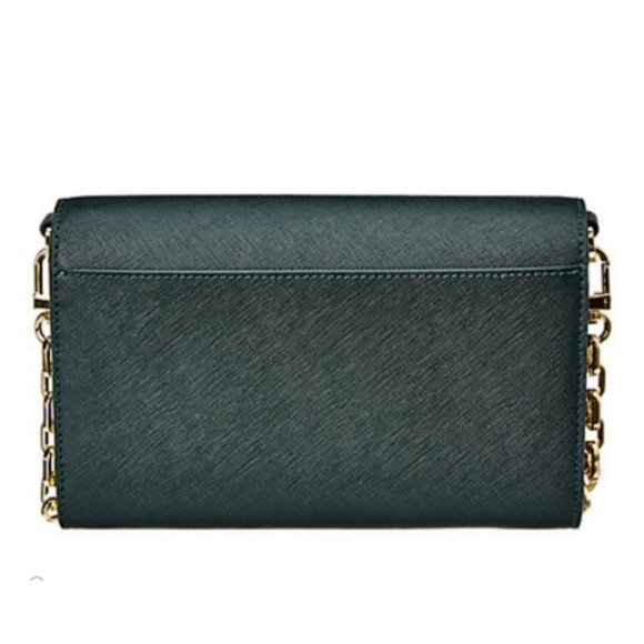💚Tory Burch Emerson Leather Chain Wallet 💚 - Picture 6 of 8